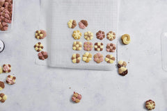 Presse à biscuits Betty Bossi pour une coupe facile de la pâte – Presse à biscuits avec 6 motifs différents