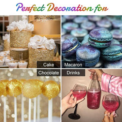 Paillettes comestibles pour boissons, 4 grammes Glitter Naty Shop