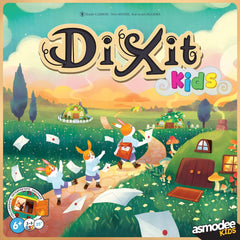 Asmodee Kids - Dixit Kids, jeu de société d'imagination et de fantaisie pour les enfants et toute la famille, cartes à jouer illustrées, 3 à 6 joueurs, à partir de 6 ans, 25 min, édition italienne