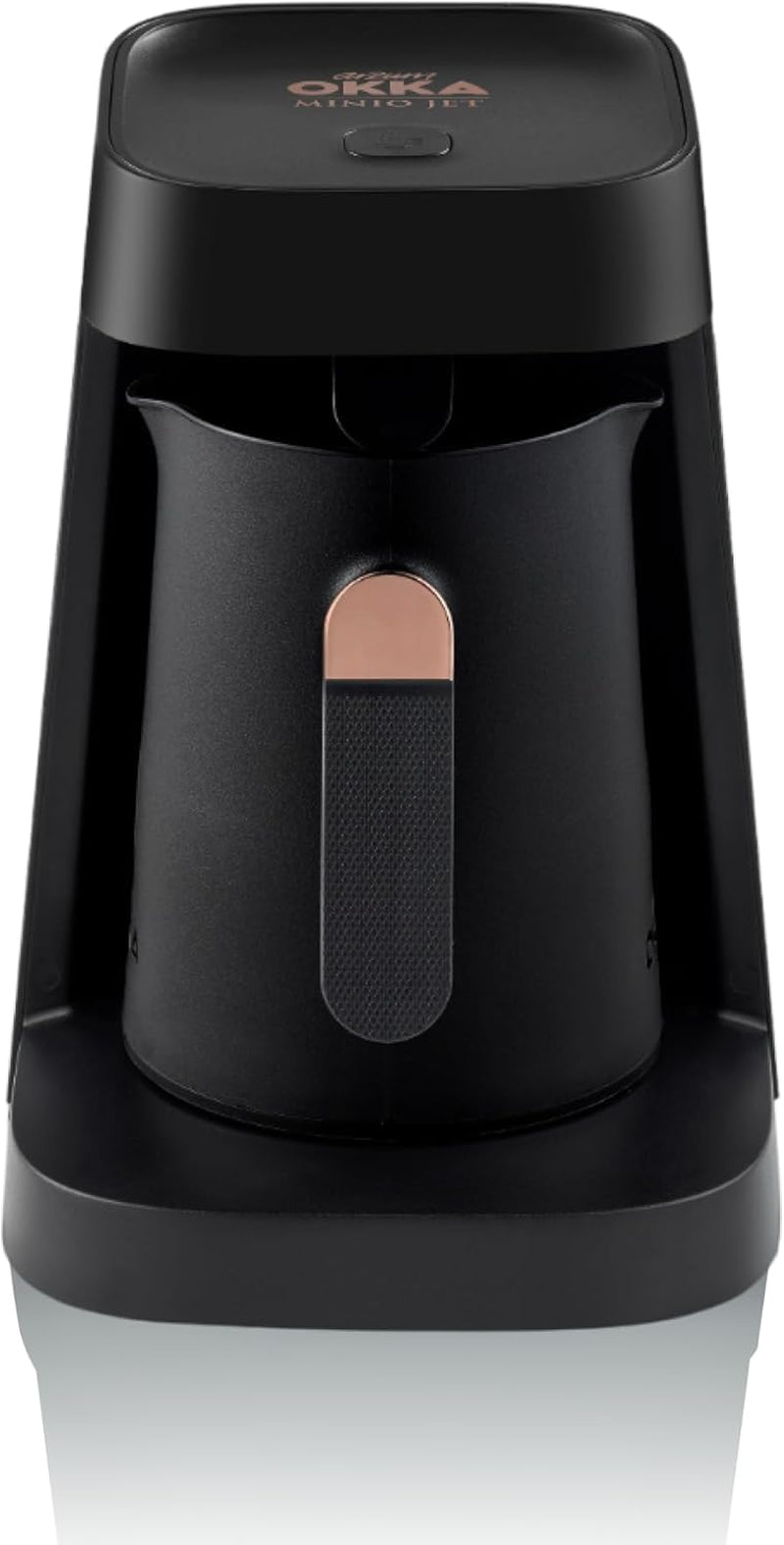 Cafetière turque Arzum Okka MINIO JET, 400 W, capacité 5 tasses, protection contre les débordements, système d'avertissement acoustique, cafetière turque, chrome