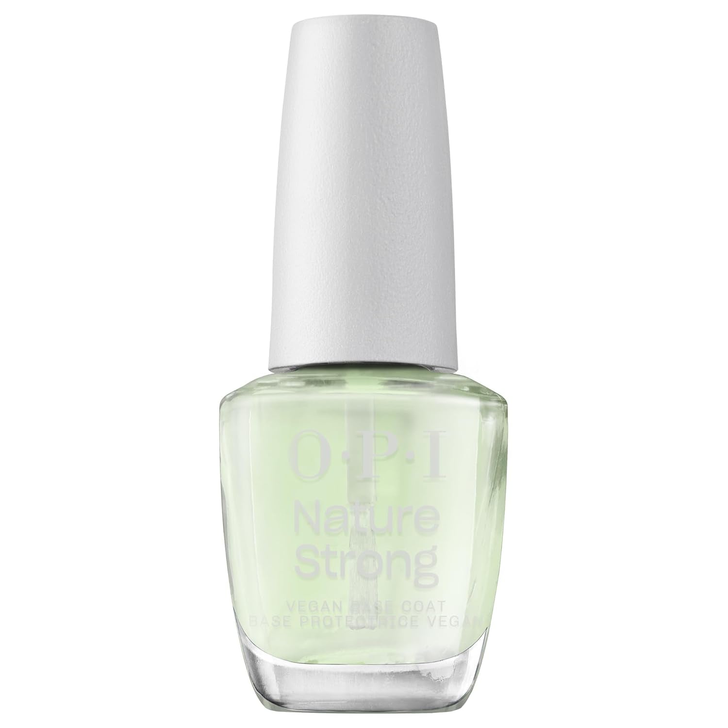 OPI Nature Strong Base & Top Coat – formulă vegană cu ingrediente naturale – bază și top coat inspirate din îngrijirea pielii pentru unghii cu aspect sănătos instantaneu