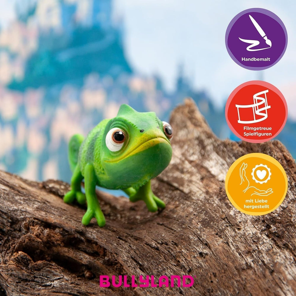 Bullyland 12422 - Figurine caméléon Pascal de Walt Disney Raiponce "Newly Reconfigured", env. 6 cm, fidèle aux détails, idéal comme petit cadeau pour les enfants de plus de 3 ans Figurines Naty Shop