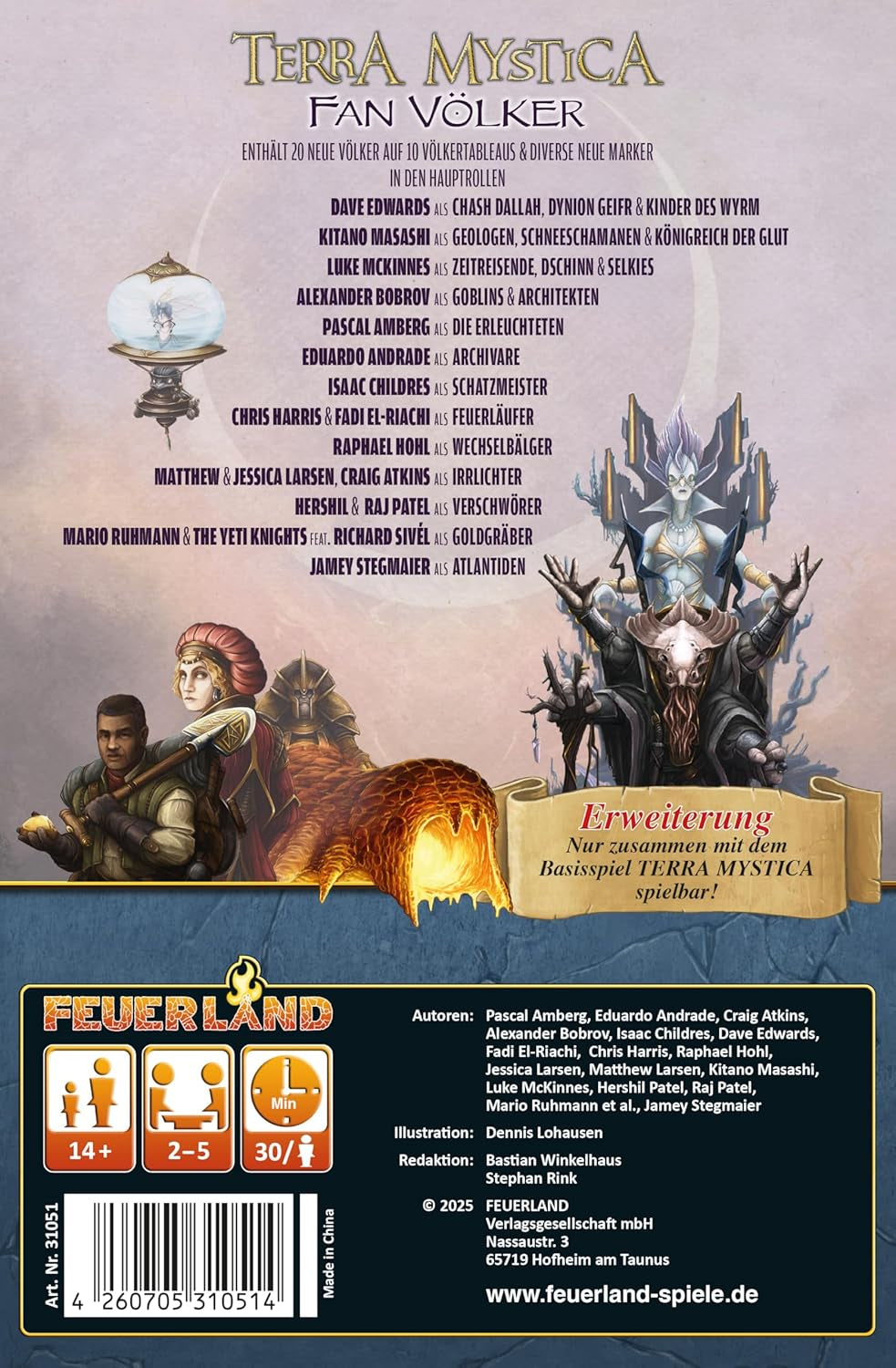 Terra Mystica : des courses pour les fans