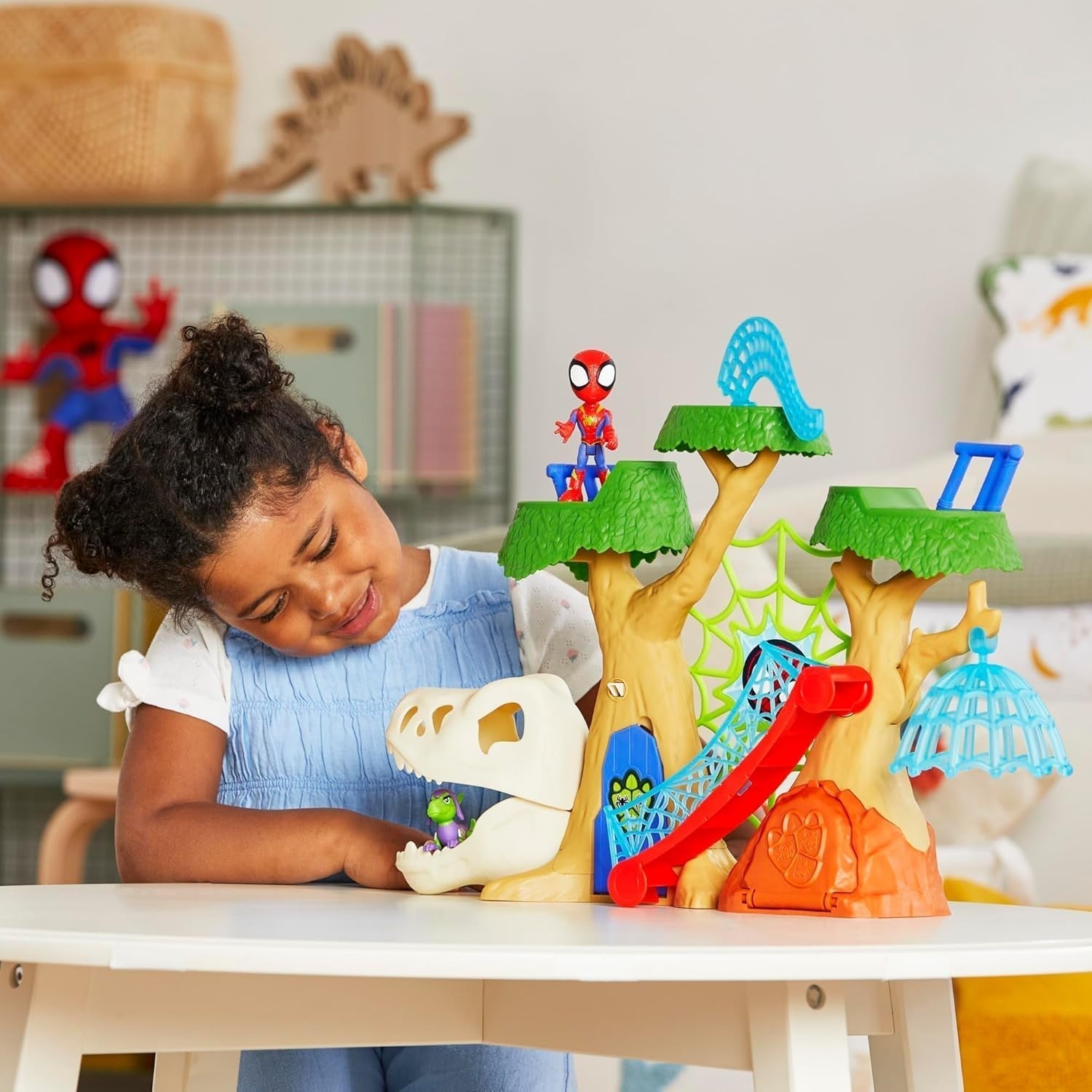 Marvel Spidey et ses super amis Dino Treehouse Superhero Playset Figurines Naty Shop