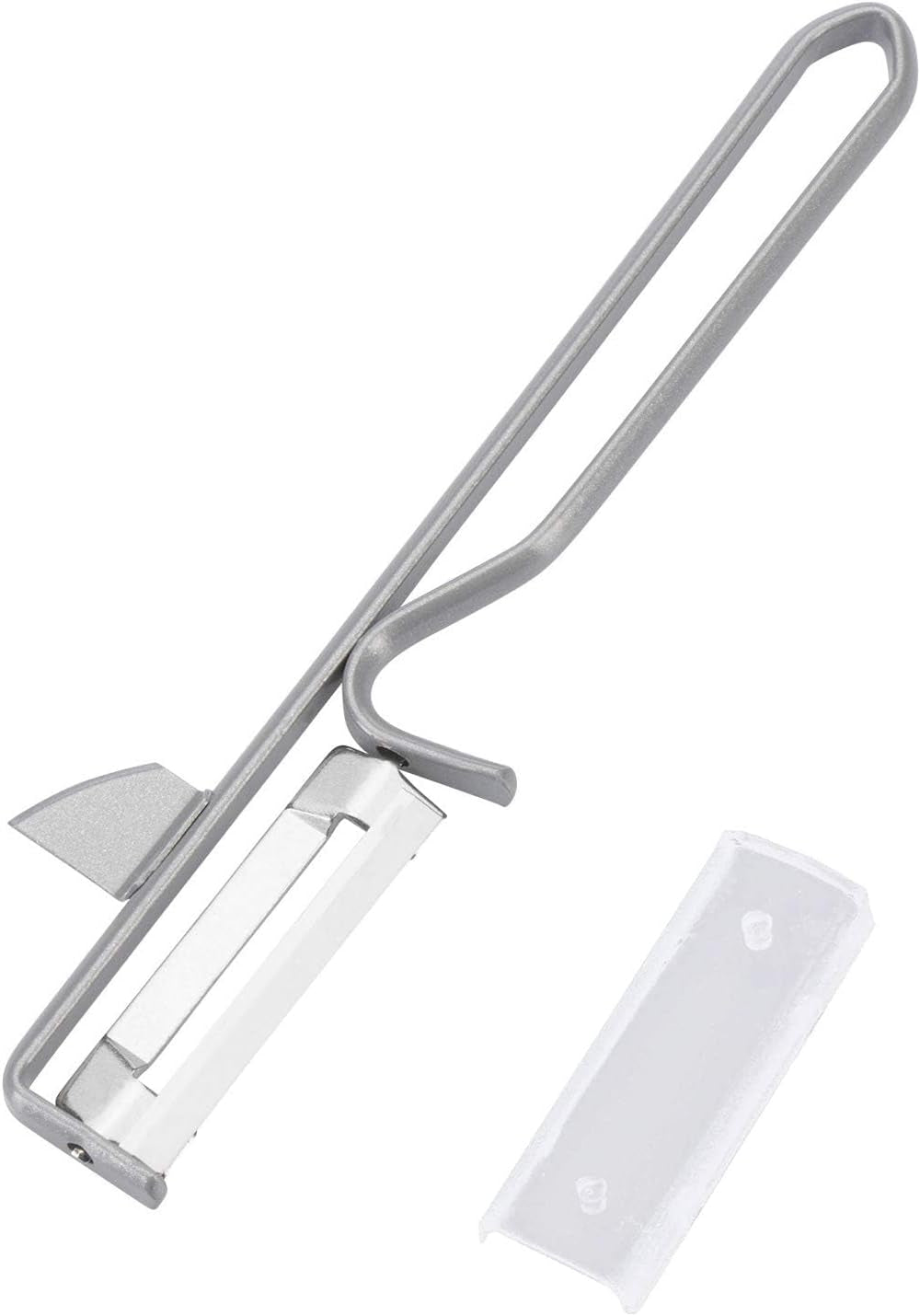 Westmark 106122E1 Éplucheur, lame en acier chromé, éplucheur inoxydable Naty Shop Steel, 1 Stück