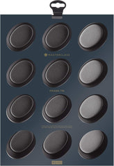 Poêle à Friand Masterclass - 12 Trous, Grau Moules et plaques à pâtisserie Naty Shop