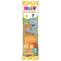 Hipp Bio-Riegel Müesli-Freund Elefant Butterkeks à Apfel-Vanille, 24Er Pack (24 X 20 G) Mère et Enfant Naty Shop 20 G (24Er Pack) Keks/Apfel-Van.