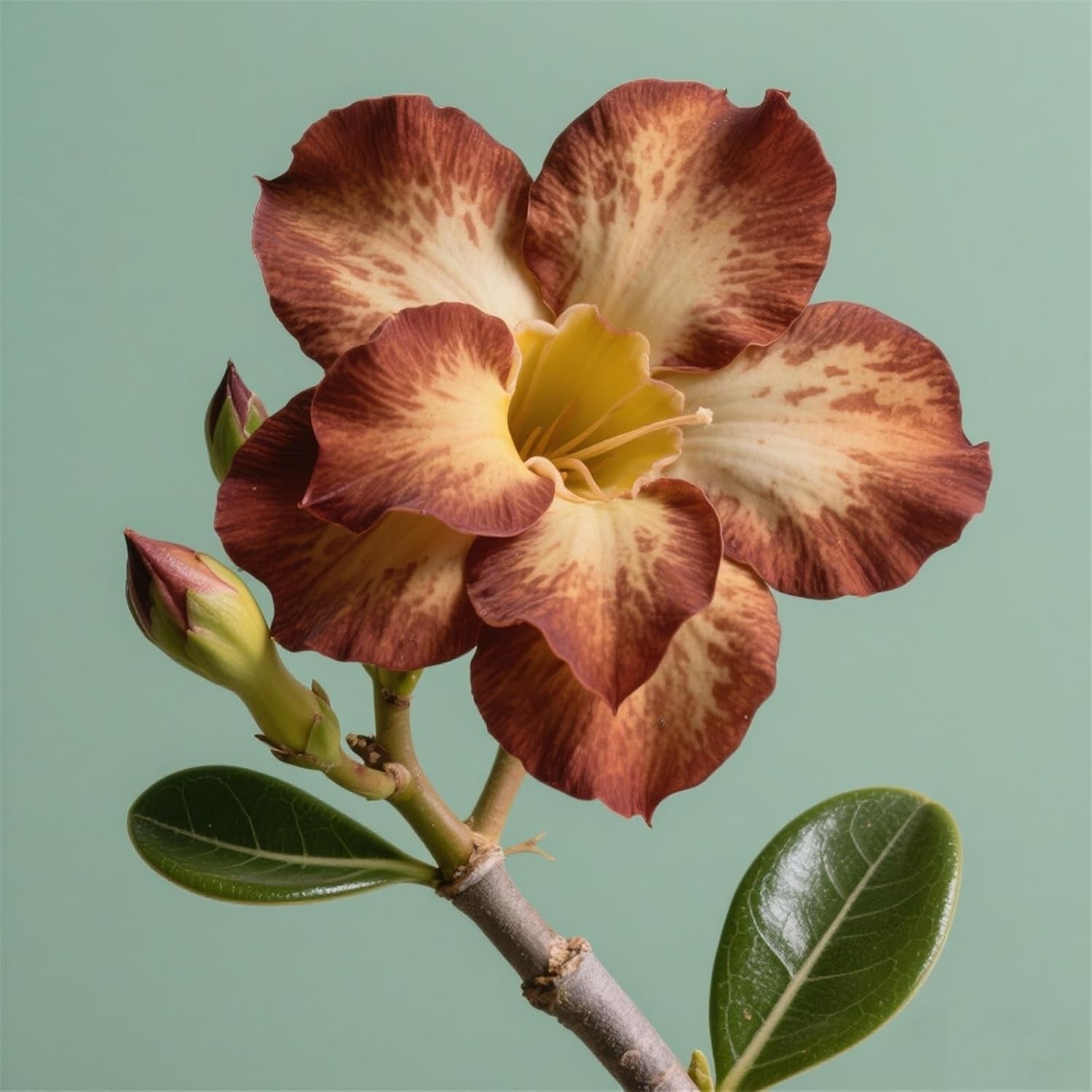 Winterhart pflanzen, Lebende Pflanzen,Mehrjährige Blumenzwiebel ist winterhart, Mysteriöse magische Glühbirne, Blumenzwiebel Mix，3 ans-1 Wüstenrose knollen -G