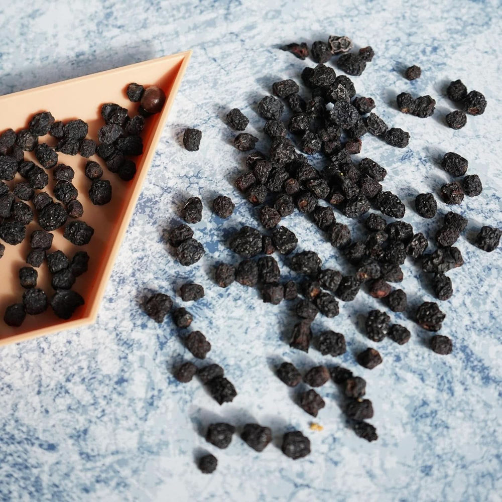 Aronia ORIGINAL, Fruits d'aronia déshydratés, sans conservateurs, sans sucre ajouté, 500 grammes Produits déshydratés Naty Shop