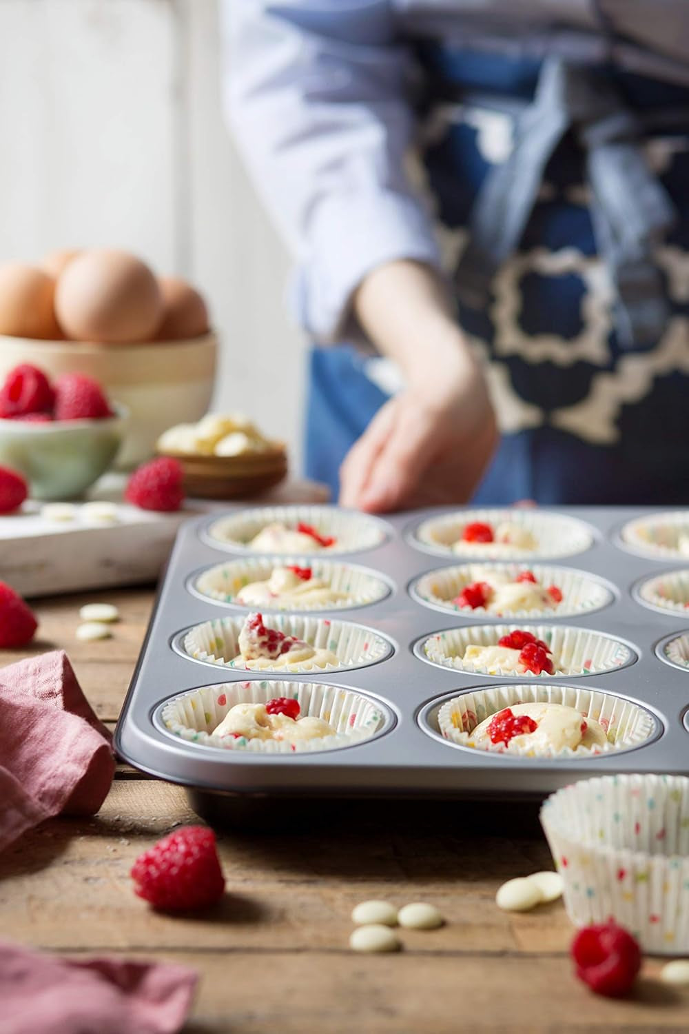 0062750 moule à pâtisserie pour 12 muffins Moules et plaques à pâtisserie Naty Shop
