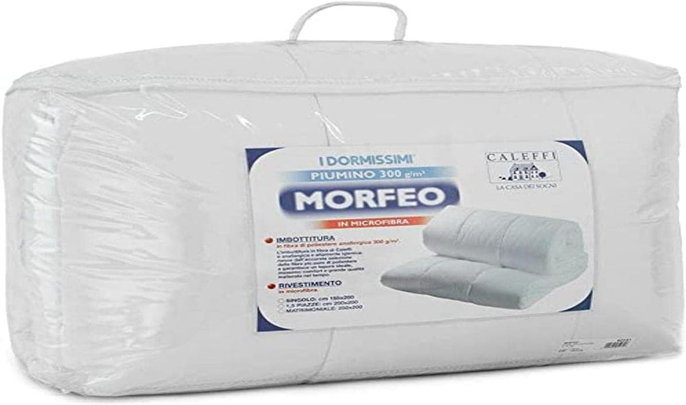 Caleffi Morfeo Doudoune en polyester Microfibre Taille unique Lit français Couettes et couettes Naty Shop Titre par défaut