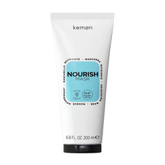 Kemon - Nourish Mask, masque nourrissant pour cheveux cassants, secs et bouclés, à base de beurre de karité, favorise le démêlage, pour cheveux doux, 200 ml Naty Shop Hair Mask Default title