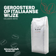 Espresso - Grains de café Nero Forte - Compatible avec les machines à café et les machines à expresso - Grains Arabica torréfiés foncés - 2 kg