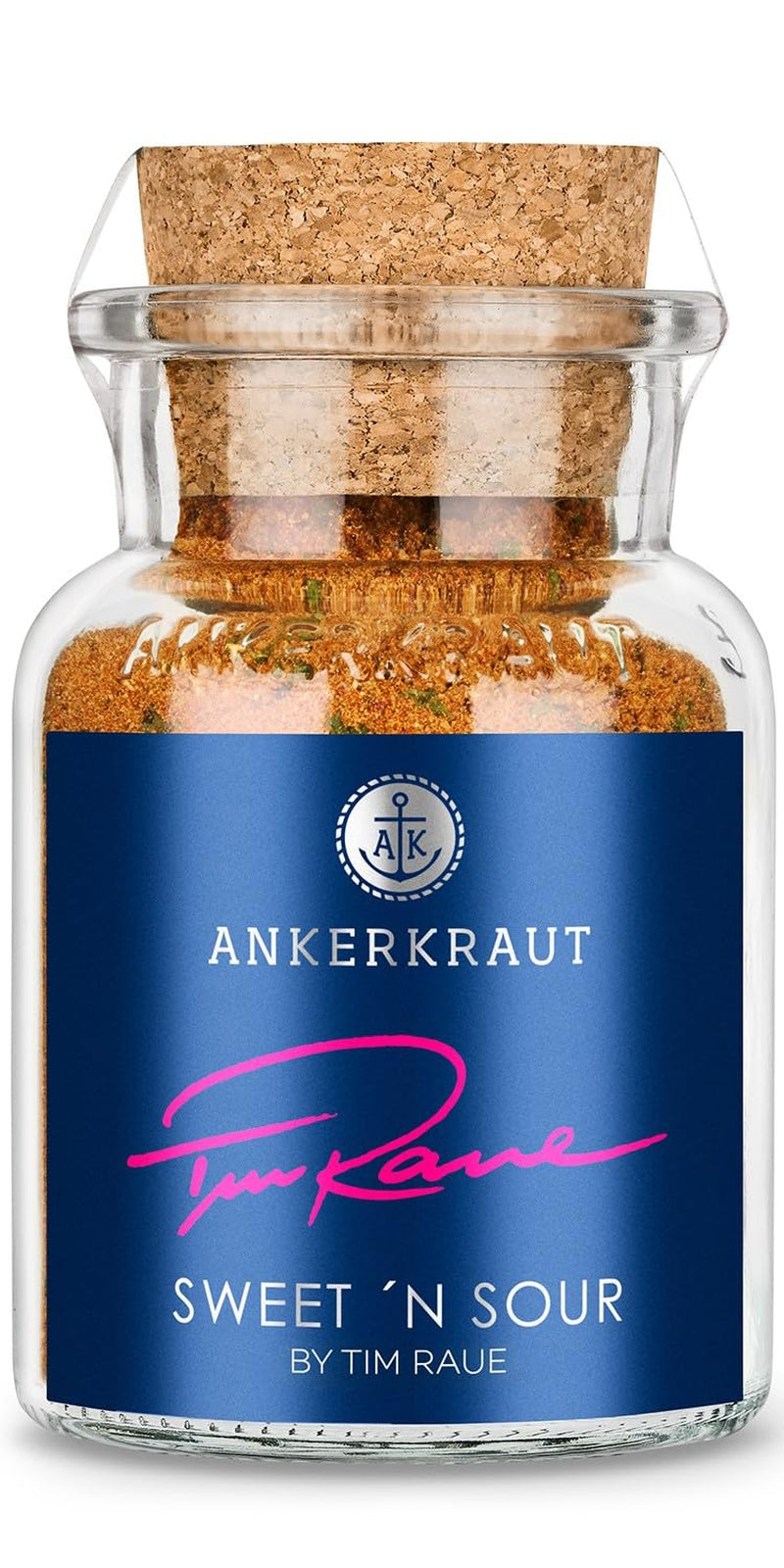 Ankerkraut Smoky Fries de Tim Raue, divers ingrédients pour pommes frites, pommes gourmandes avec arôme raffiné, 145 g dans un verre Korkenglas