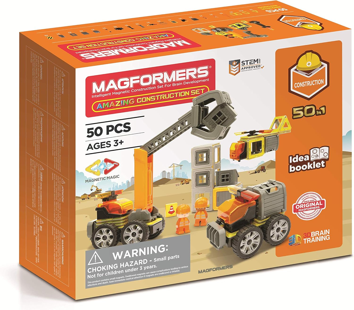 GmbH 278-57 Amazing Kit de Construction, à partir de 36 Mois, 50T, Carie