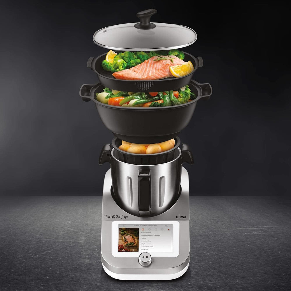 Ufesa Totalchef RK7, robot culinaire multifonctionnel avec fonction de cuisson, WLAN, 30 fonctions Naty Shop