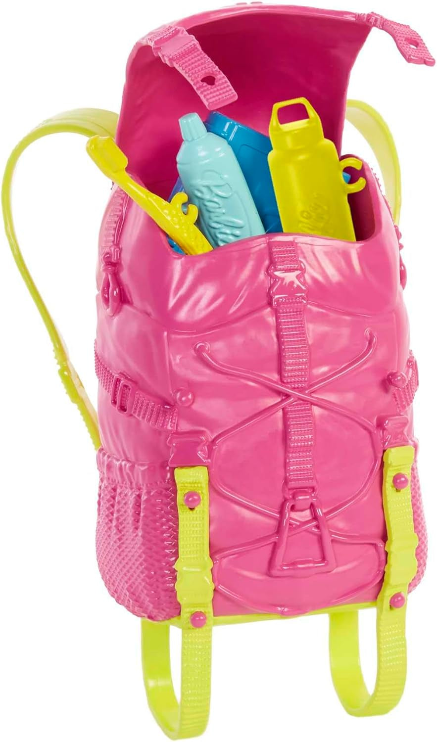 Barbie HDF74 Lot de 2 poupées ! Brooklyn Camping Doll (Brunette avec nattes tressées, env. 29 cm) avec chiot, sac à dos, sac de couchage, 10 accessoires de camping, cadeau pour les enfants à partir de 3 ans