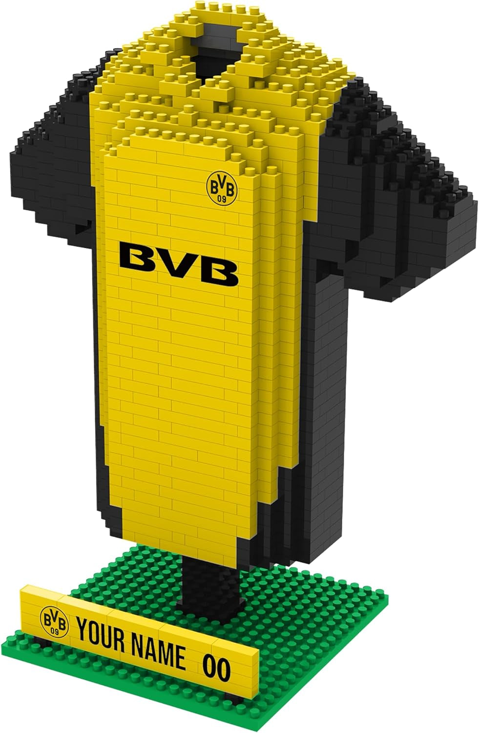 FOCO Offizielles Lizenzprodukt FC Barcelona Personalisiert BRXLZ Schreibtisch Hemd 3D Bricks Building Konstruktionsspielzeug