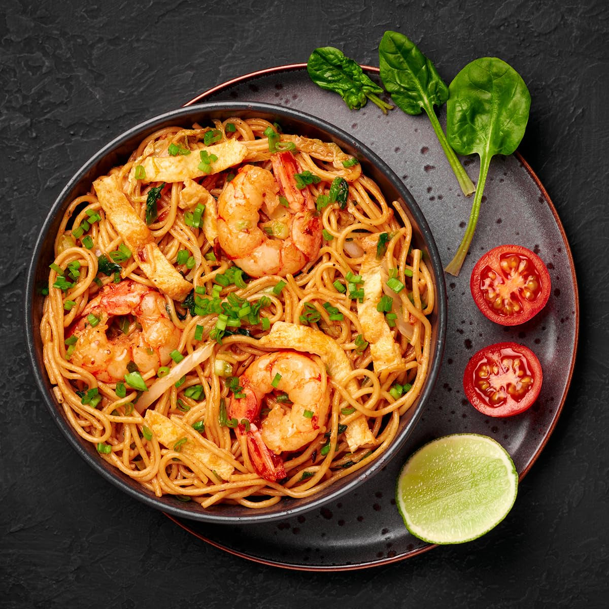 BIOASIA Nouilles Mie Bio, nouilles de blé sans œuf, préparées rapidement et facilement, végétariennes (8 x 250 g)