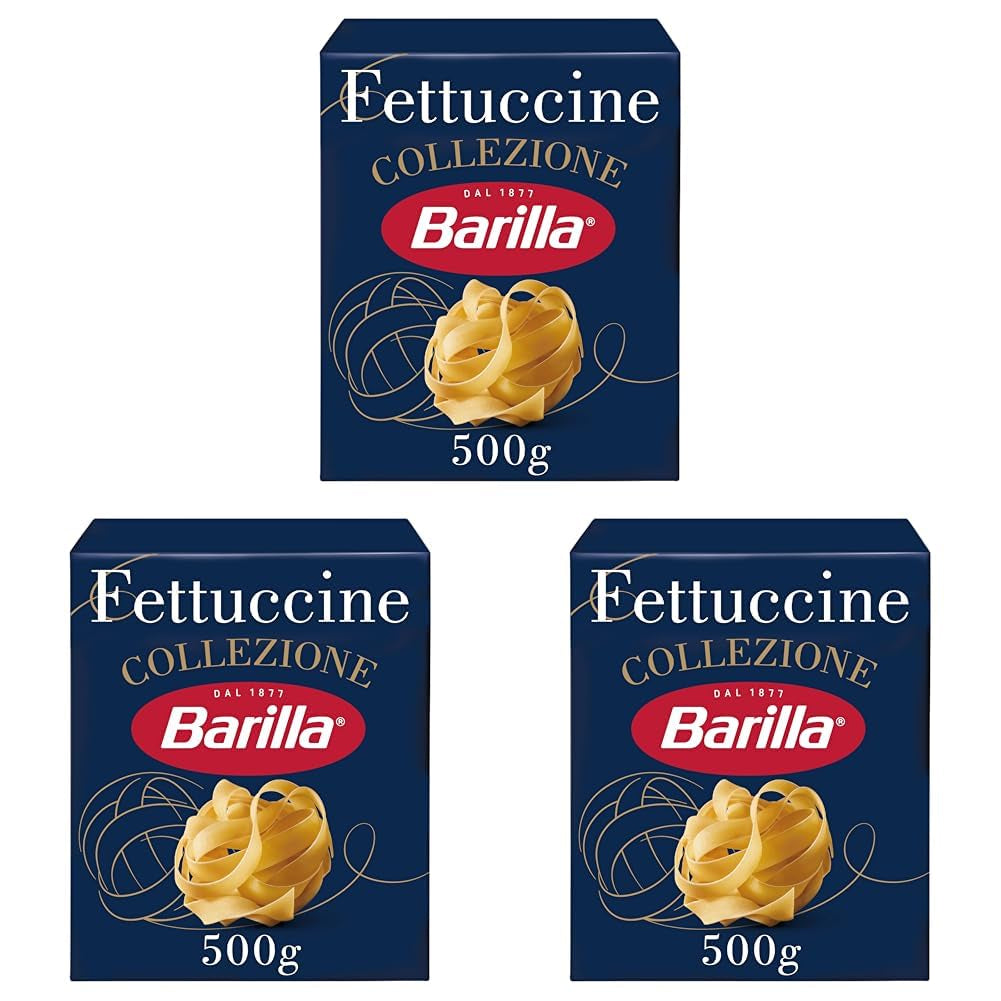 Pâtes Barilla Collezione Fettuccine, (1 x 500 g) (Pack de 3)