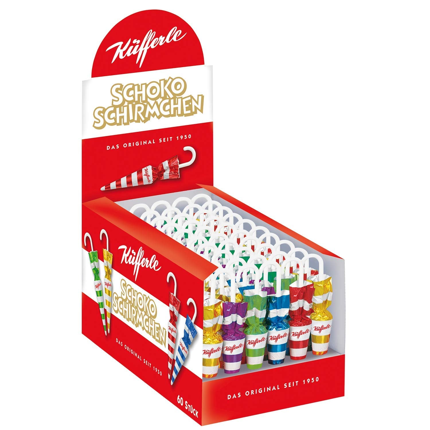 Ombres au chocolat Küfferle Polar Silver 810g (60 pièces)