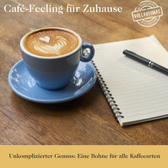 Café pour distributeur automatique "Barista Royal" – 1 kg de machines à café bio – Genre non complexe pour café crème, cappuccino et plus – Parfait pour café automatique DeLonghi, Philips, Krups, Jura