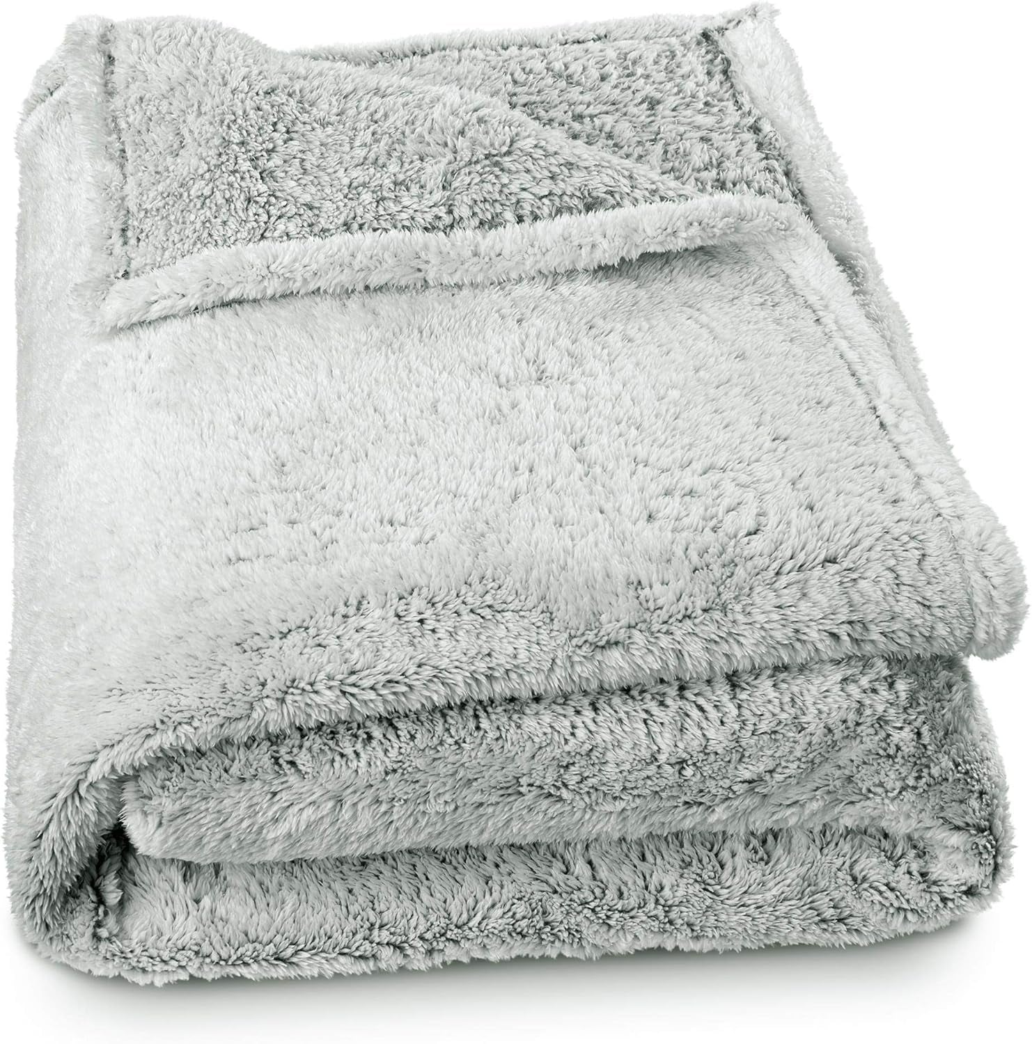 Aqua-Textil Couverture moelleuse 150 x 200 cm Gris Blanc Mélange Peluche TV Couverture Couvre-lit Sherpa Polaire Oeko-Tex Ottawa Lits et couvertures Besuche den aqua-textil-Store Polaire Sherpa Blanc Gris Couverture confortable 150 x 200 cm