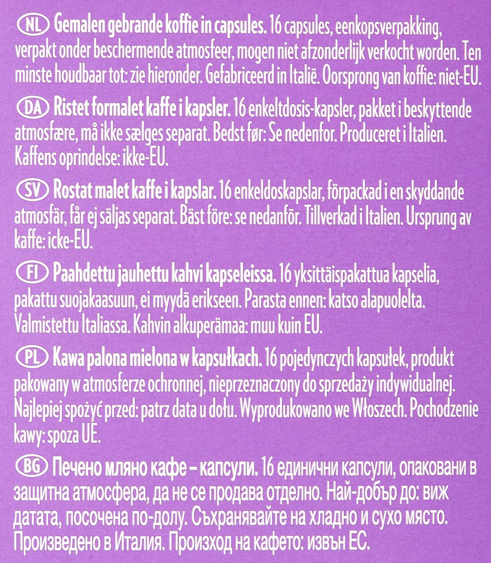 Lavazza A Modo Mio Espresso Soave, 1 x 16 capsules (1 x 112 g)