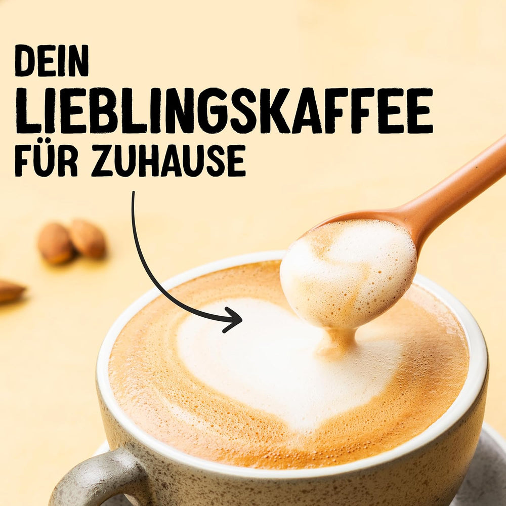 Alpro Barista Vanille – Zum Aufschäumen – Von Natur aus laktosefrei – Riche en substances de ballast, calcium et vitamines – 8 x 750 ml – Haltbar