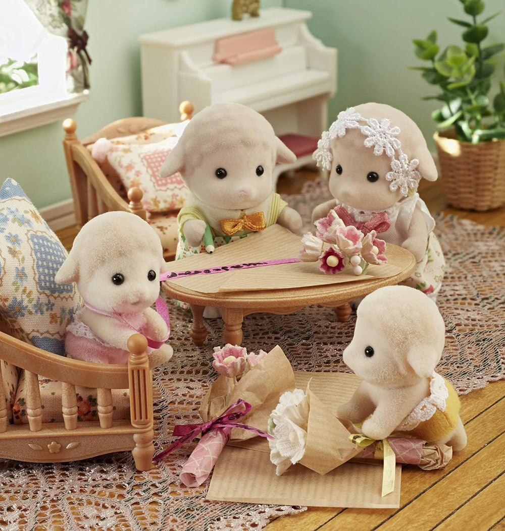 Sylvanian Families 5621 Schaf Zwillinge - Figurines pour maison de poupées