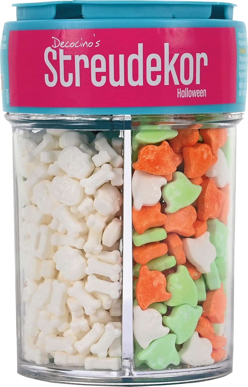 Decocino Halloween Sprinkles, multicolor, 120 grame Sprinkles Naty Shop