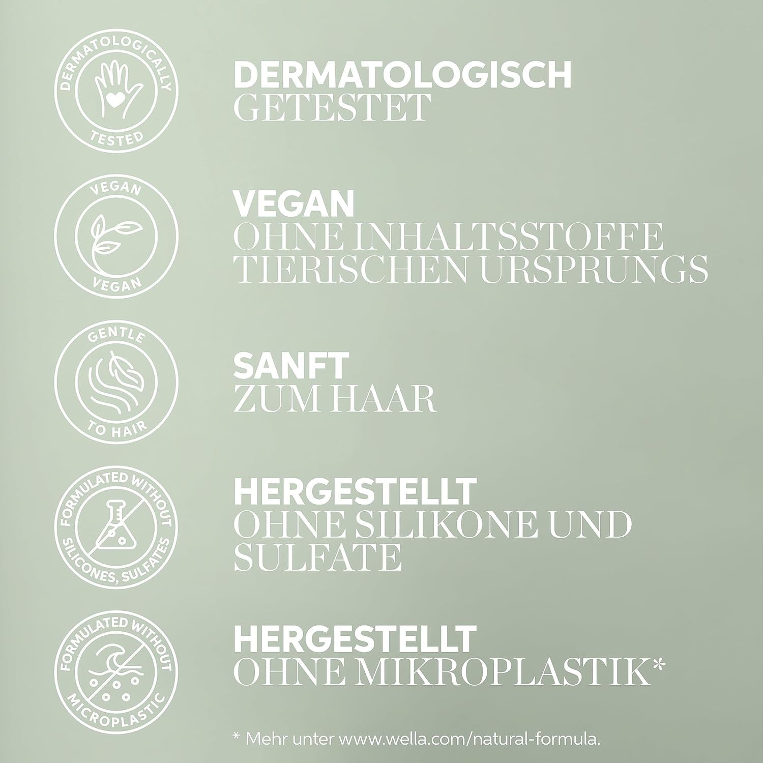 Wella Professionals Elements Shampoing régénérant pour tous types de cheveux Wella Douche et bain