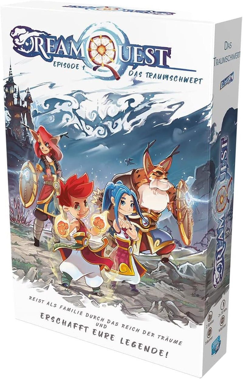 Space Cow, DreamQuest, Jeu pour enfants, Histoires, 2 joueurs, 6 ans et plus, 30 minutes, Allemand