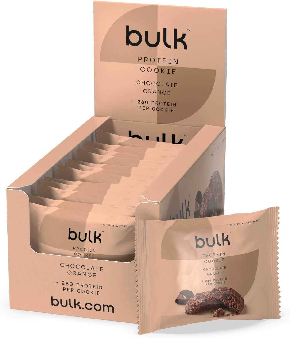 Biscuits protéinés en vrac, biscuits au chocolat blanc et à la framboise, 12 unités, l'emballage peut varier