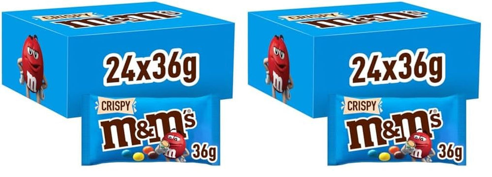 M&M's Peanut, pachet vrac de ciocolată, 24 x 45g, linte cu ciocolată și aromă de arahide, cadou de ciocolată (1080g), ideal ca delicatesă cu tematică de fotbal american