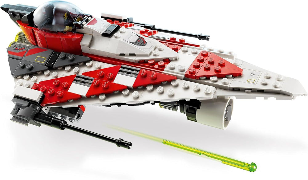 LEGO Star Wars Jedi Bob's Starfighter Jouet de construction Vaisseau spatial Briques de jouet Personnage populaire Cadeau d'anniversaire pour garçons filles et tous les fans de plus de 8 ans 75388 Jeux de construction Beuche den LEGO-Store