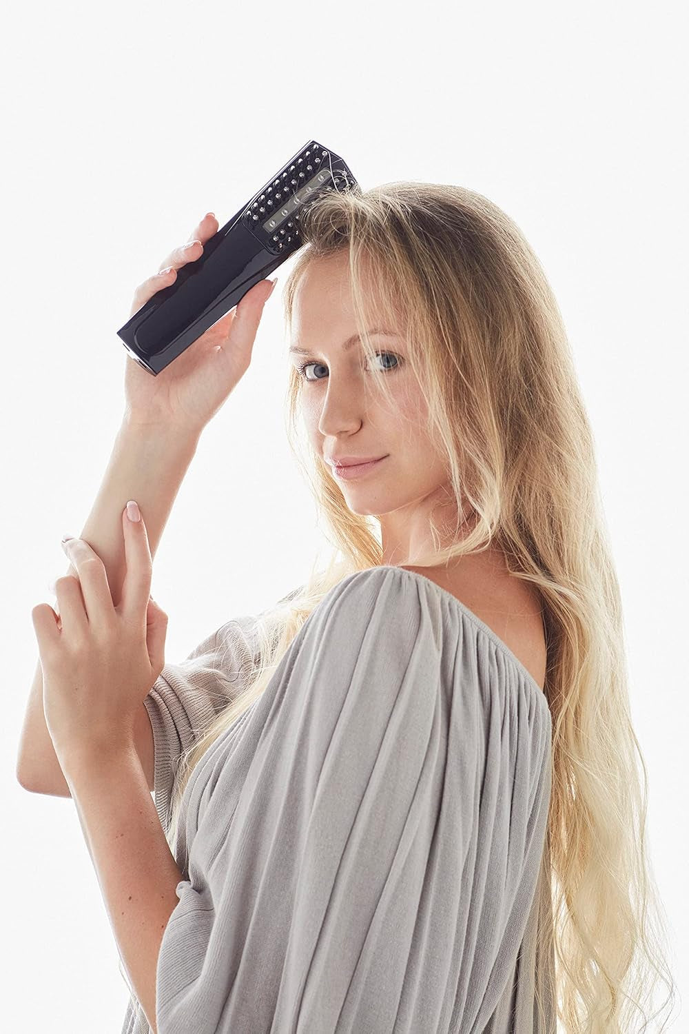 Redenhair Brosse de régénération des cheveux - traitement contre la chute des cheveux - stimulateur de croissance des cheveux - croissance idéale des cheveux - prévention de la chute des cheveux pour femmes et hommes Soins capillaires Naty Shop