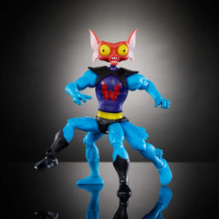 Figurine d'action Masters of the Universe Origins Mantenna Princess of Power de la collection Cartoon, env. 14 cm de haut années 1980 TV Bogeyman Lift-Up Eyes JBM78 Figurines Naty Shop