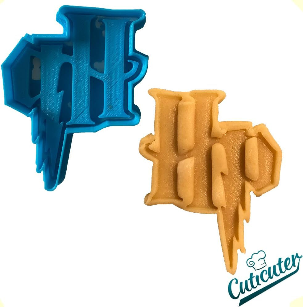 Emporte-pièce bleu HP Harry Potter 8 x 7 x 1,5 cm