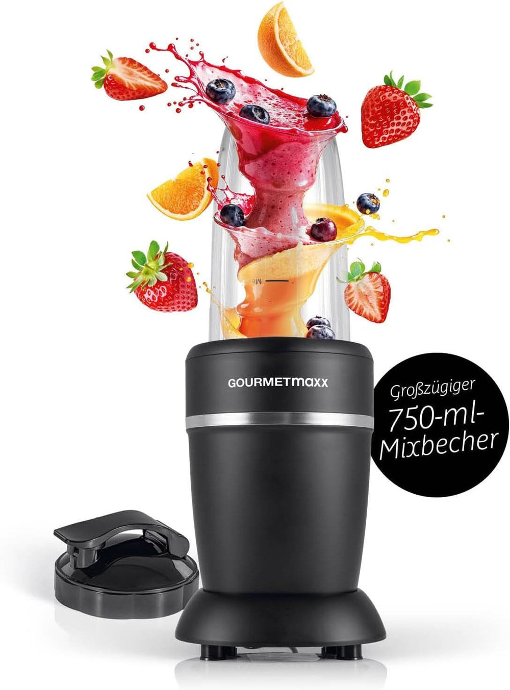 Gourmetmaxx Mr Magic Blender, Smoothie Maker cu pachet de accesorii Xxl Naty Shop