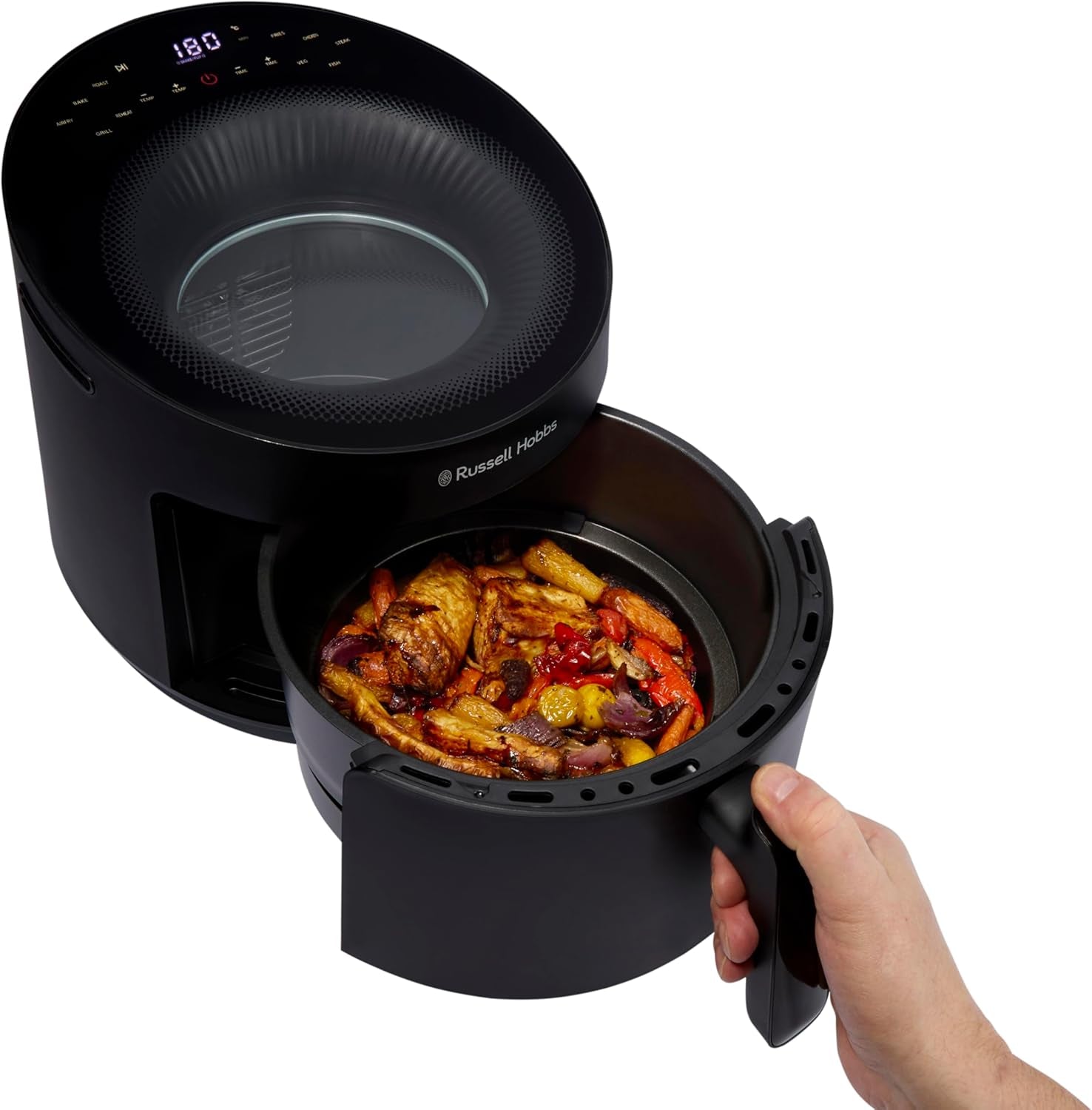 Russell Hobbs Airfryer, 5 litres, 10 programmes, fenêtre de visualisation Naty Shop Appliances