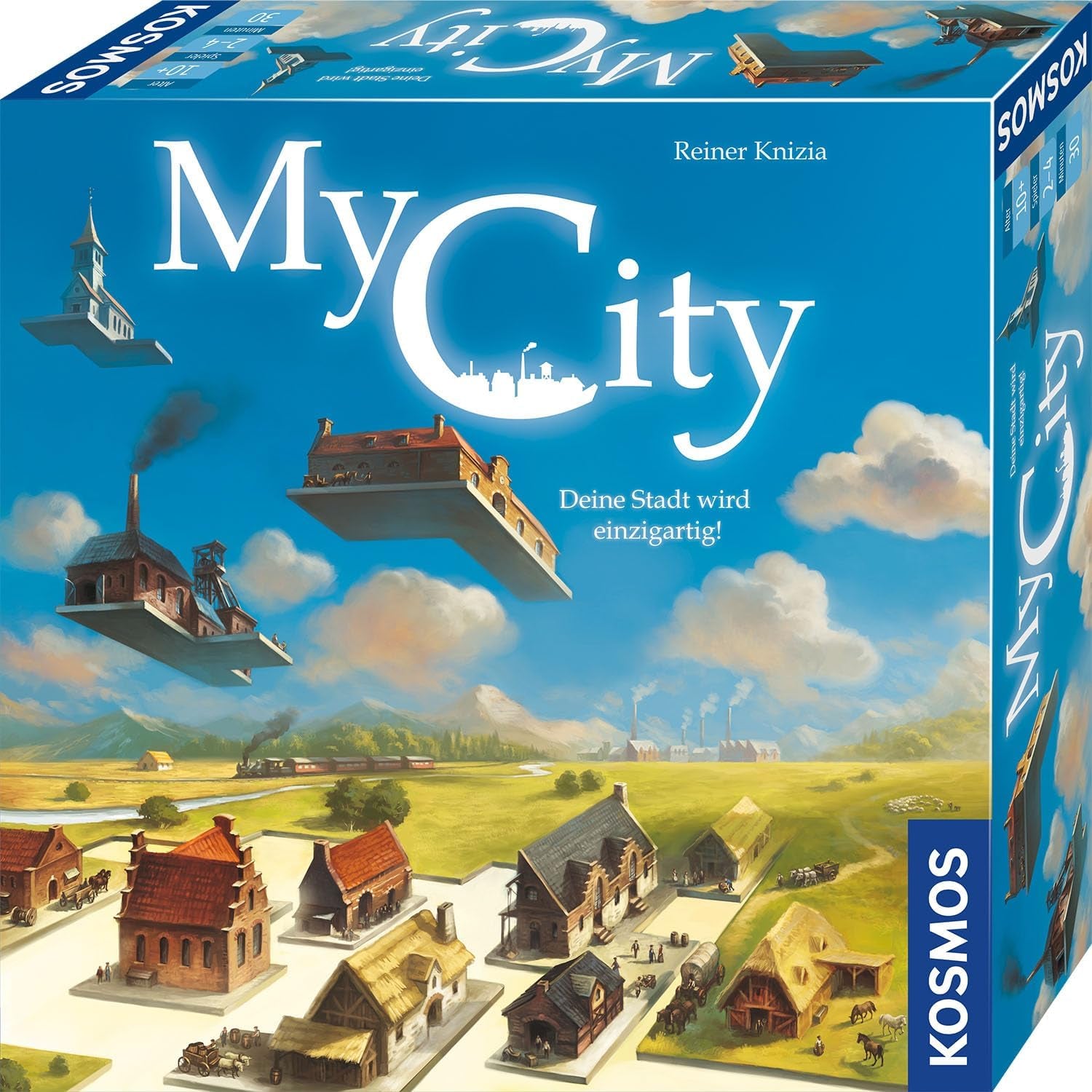 Kosmos 682224 My Island Legacy Game Jeu de société en 8 chapitres pour 2 à 4 joueurs à partir de 10 ans Basé sur le hit My City (nominé pour le jeu de l'année 2021)