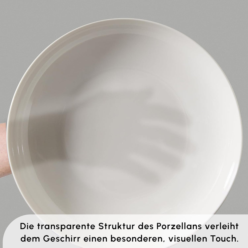 Service de table Karaca Allure pour 12 personnes, New Generation Bone - Service raffiné pour une culture culinaire sophistiquée