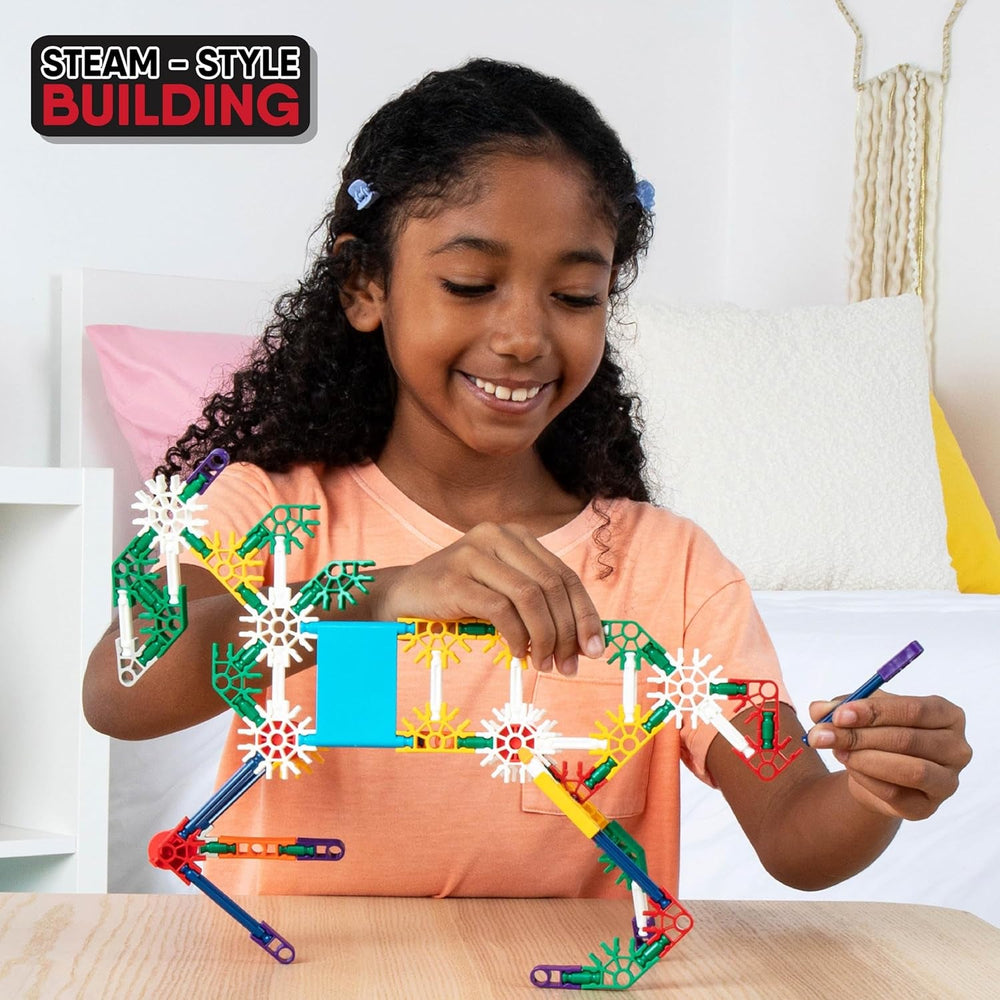 K'NEX 15210 Kit de construction pour accessoires avec 40 modèles, jeu de simulation pour jeunes et filles, ensemble de 141 pièces, jeu de construction pour enfants, jeu de construction à partir de 5 ans