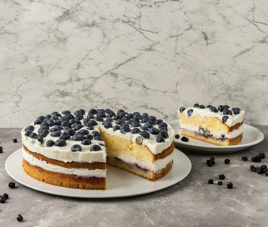 RUF Biskuit Teig, Backmischung Für Einen Saftigen Biskuitteig, Gelingsicher Und Schnell Zubereitet, Zur Herstellung Von Biskuitrollen, Biskuitkuchen Oder Tortenboden, 1 X 250G Naty Shop