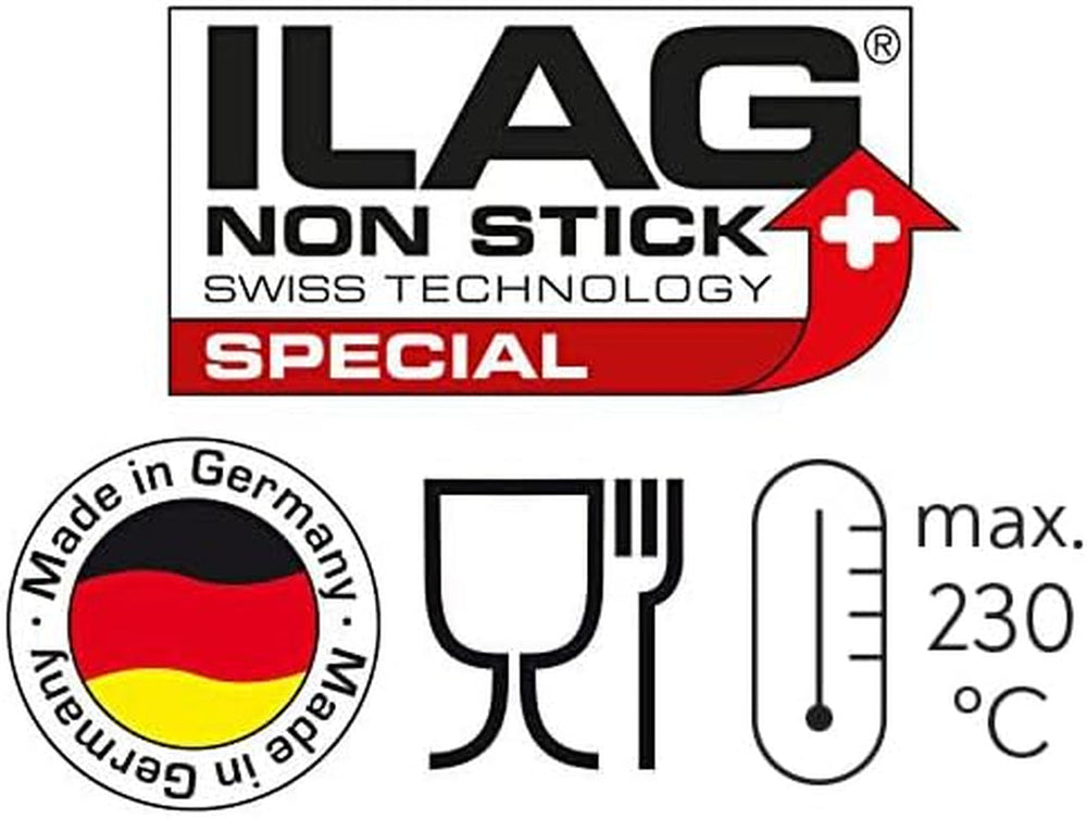 Chg Backform, ILAG Special 2-Schicht Antihaftbeschichtung, Sonstige, Jewells Ca. 28,5 X 23 X 4 Cm, 9878-41, Bijoux Ca. 28,5 X 23,0 X 4,0 Cm Moules et plateaux de cuisson Naty Shop