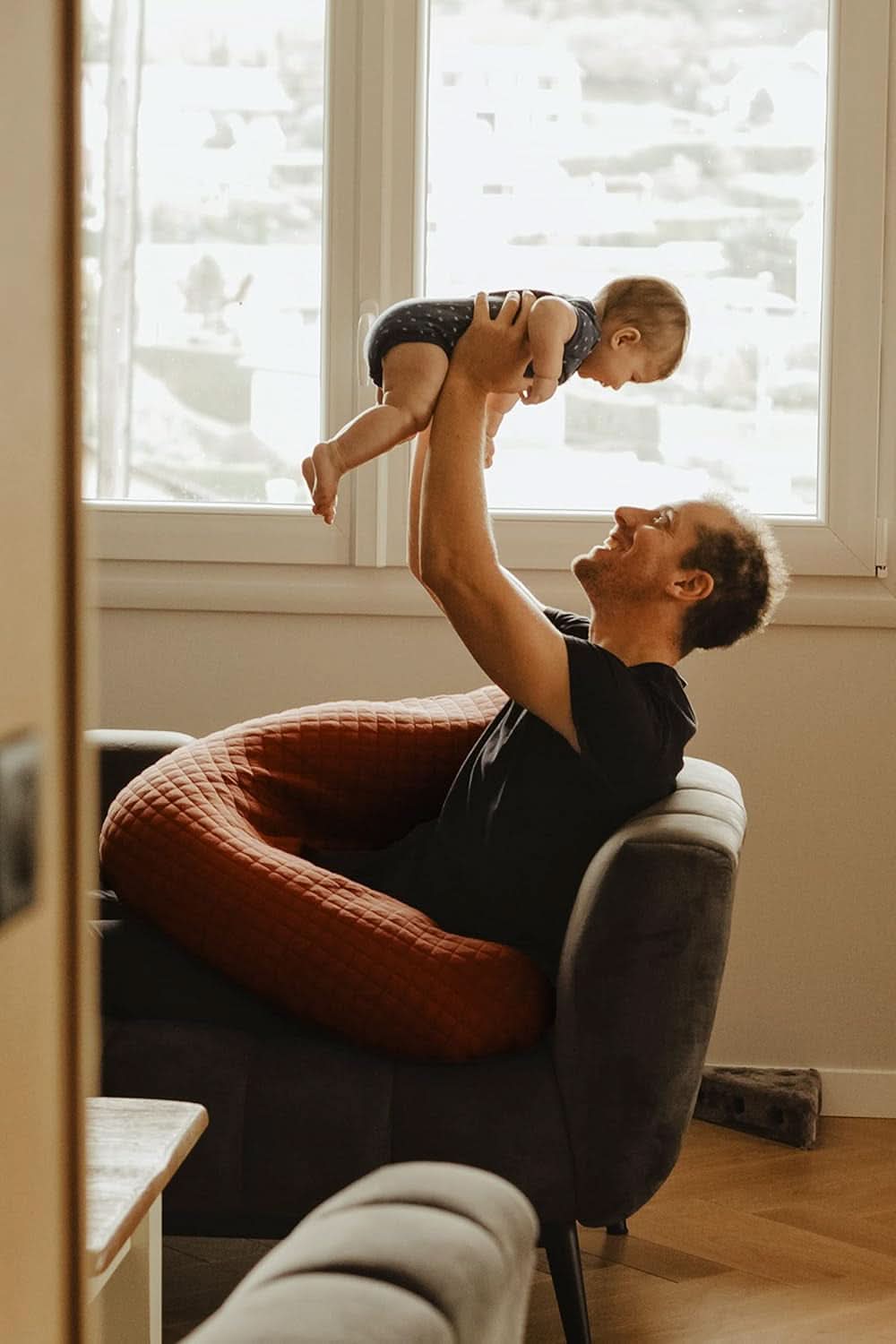 Red Castle - Coussin de maternité et d'allaitement, 170 cm Accessoires Alimentation et Allaitement Bebe Naty Shop