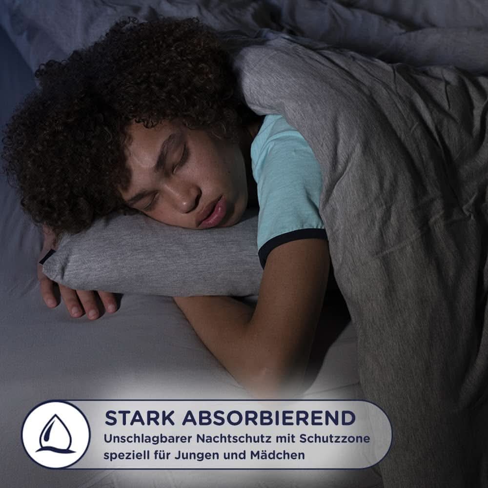 Huggies Drynites Nachtwindeln Bei Bettnässen, Für Jungen Ab 13 Bis Ca. 17 ans (48-60 KG), 27 pièces (3X9), Monatspack, couches-pantalons Naty Shop