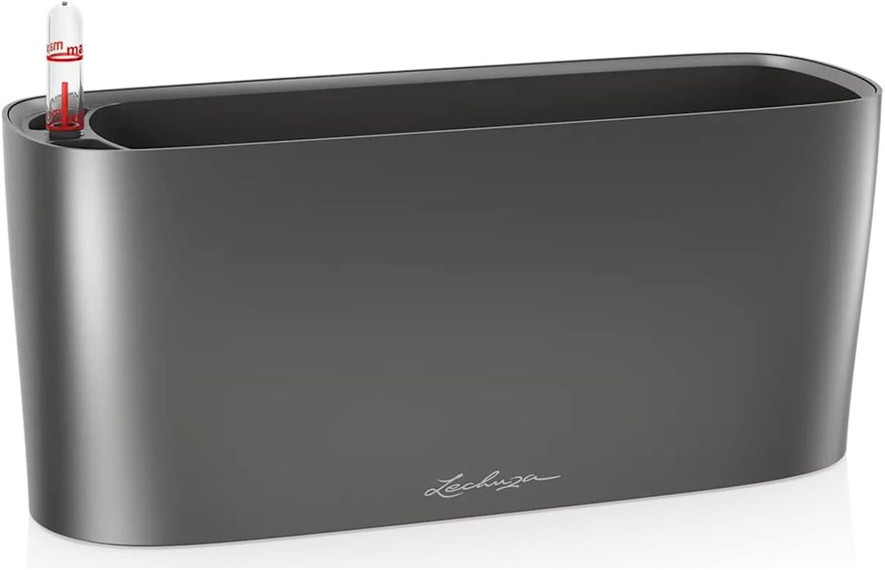 LECHUZA DELTA 20 antracit metalic 15563