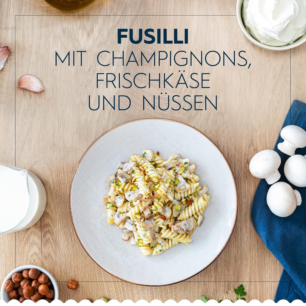 Barilla Pasta Classic Fusilli No. 98 de blé dur de haute qualité, toujours al dente, Chili, Spaghetti, Fusilli, Penne, Italien, 500g